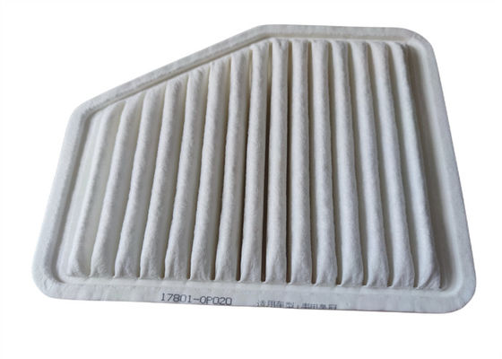 Non OEM 17801-OP020 17801-OR030 de forme irrégulière de filtre à air d'automobile de textile tissé