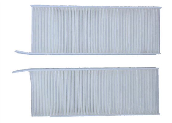 Filtre à air de cabine de pièces automobiles en tissu blanc jumelé OE 9804163380 pour PEUGEOT