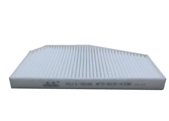 Non les pièces d'auto 439B des filtres à air 4F0 819 de cabine d'automobile de textile tissé ont activé