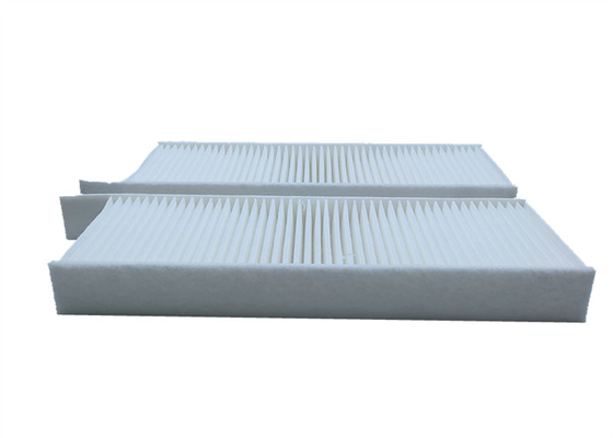 Filtre à air de cabine de pièces automobiles en tissu blanc jumelé OE 9804163380 pour PEUGEOT