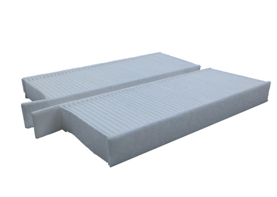 Filtre à air de cabine de pièces automobiles en tissu blanc jumelé OE 9804163380 pour PEUGEOT