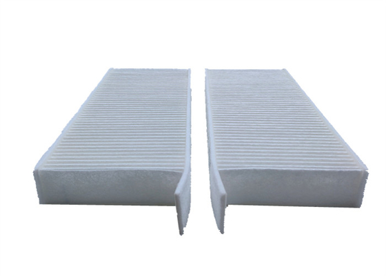 Filtre à air de cabine de pièces automobiles en tissu blanc jumelé OE 9804163380 pour PEUGEOT