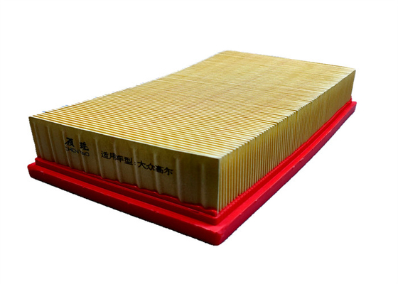 Filtres à air des véhicules à moteur de papier jaune d'unité centrale 337 129 620 pour beaucoup de voiture