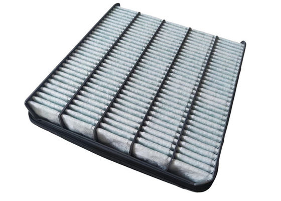 Filtre à air diesel 17801-51020 de tissu vert ou blanc de pp pour les voitures japonaises