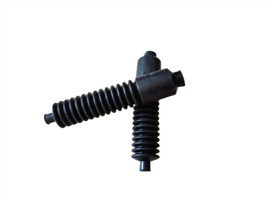 Le noir beugle le silicone de la botte 6mm de soufflets en caoutchouc compliqués en caoutchouc et de bottes